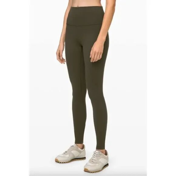 Lululemon Align Pant 31" Dark Olive I Size 16 Tall - Picture 1 of 7